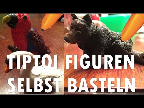 Tiptoi Spielfiguren selbst erstellen - selfmade TipToi games