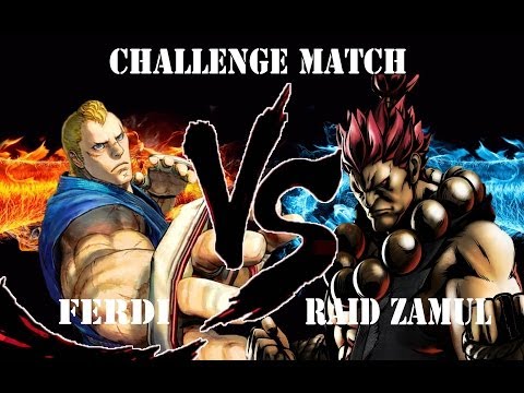 EPIC Challenge Match!!  Ferdi I [Abel] vs RAID ZaMuL [Akuma] SSF4AE
