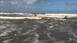 Westward Ho March Surf Kayaking