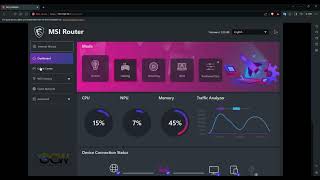 #MSI RADiX AX6600 WIFI 6 Tri Band Router Settings #howto configure