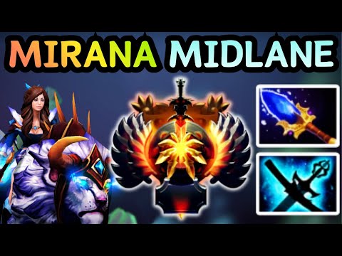 🔥 NEW PATCH 7.40 !!! MIRANA MID MAGIC BUILD ?! | DOTA 2 GAMEPLAY 🔥