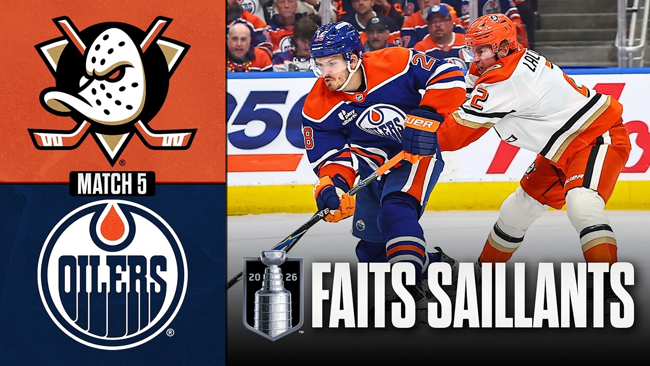 Ducks vs Oilers, match no 5 | 28/04/26 | Faits saillants
