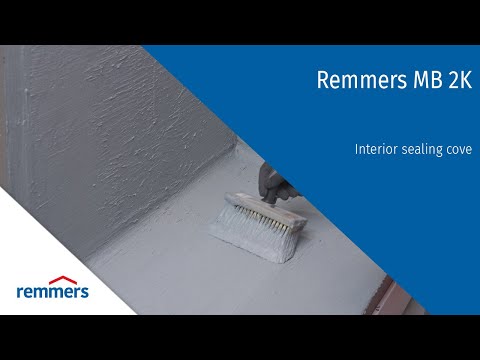 Remmers MB 2K - Sealing cove for interiors