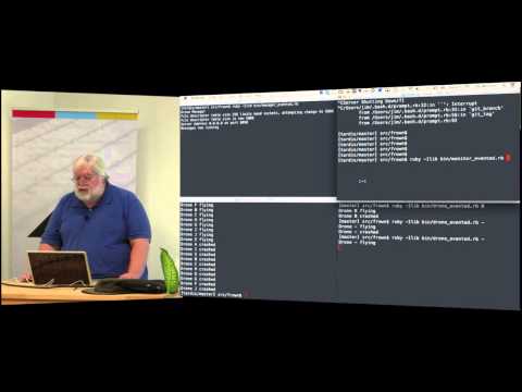 May CincyRB - Jim Weirich: Ruby, threads, events ... and Flying Robots!