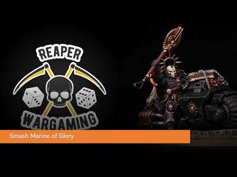 Smash Marine of Glory: Primaris Chaplain on Bike