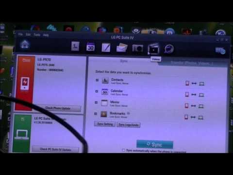 comment installer lg pc suite 5