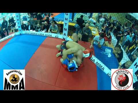 Mistrzostwa Polski MMA 2013 Oczami sędziego Grochowski Łukasz vs  Dziubecki Daniel