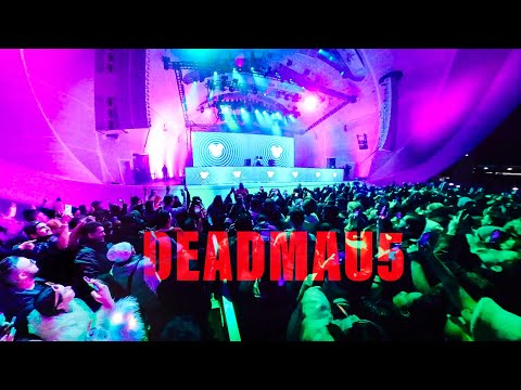 Electronic Music in 360VR DEADMAU5 - IMMERSIVE 360 VIDEO inside a dance floor VR360