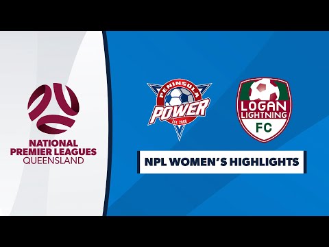 NPL Women's R13  - Peninsula Power v Logan Lightning Highlights