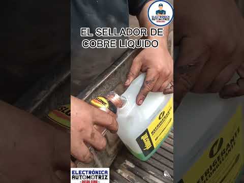 RADIATOR AND INTAKE BLOCK SEALANT #mechanicsforwomen #automotiveelectronics #mechanic