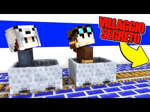 SVELIAMO IL NOSTRO PROGETTO SEGRETO SU MINECRAFT!!