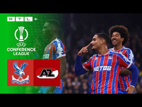 Crystal Palace vs. AZ Alkmaar - Highlights | UEFA Conference League | RTL Sport