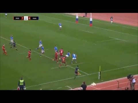 Vladimir Ostroushko power hand off creates try vs Namibia 2018