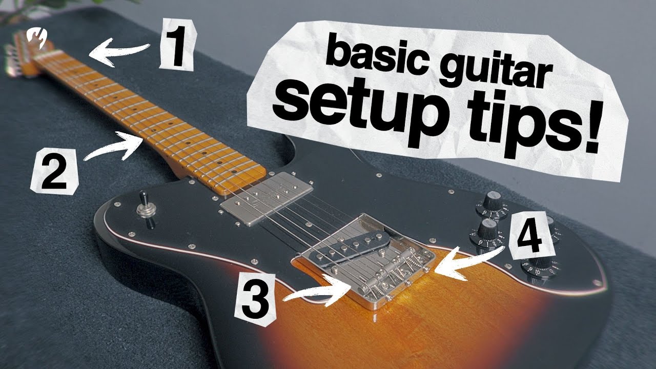 BASIC GUITAR SETUP TIPS EVERY GUITARIST SHOULD KNOW! | Setup Guide