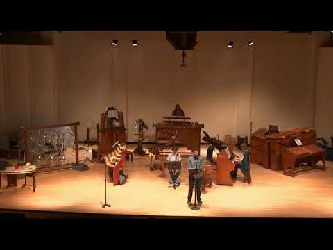 The Harry Partch Ensemble performs at the University of Puget Sound, 2020
