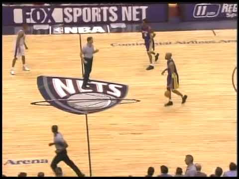 2001.02.13 Los Angeles Lakers @ New Jersey Nets - 30sec Sample - nbaondvd@gmail.com