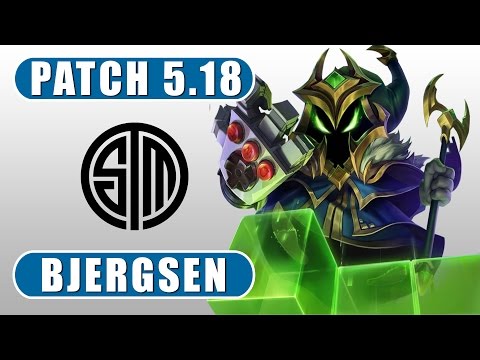 TSM Bjergsen - Veigar vs Vladimir - Mid - S5 - Patch 5.18 - Master Korean - LoL Replay