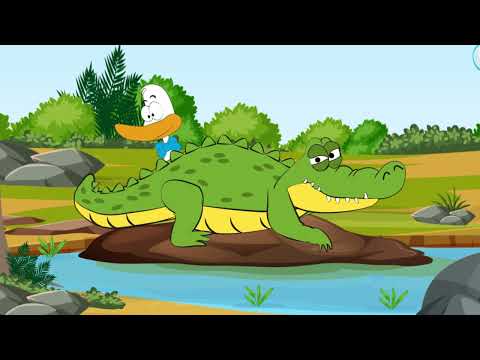 JACARÉ NA LAGOA - Alline Tirolla