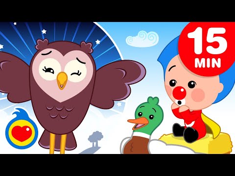 La Lechuza Se Equivoca | Y Más Canciones Infantiles sobre Emociones (15 Min) | Plim Plim