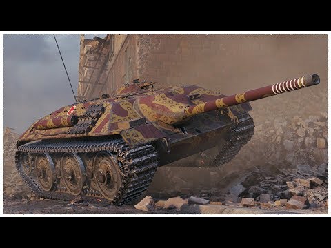E 25 • 5700 Damage in the City • WoT Gameplay