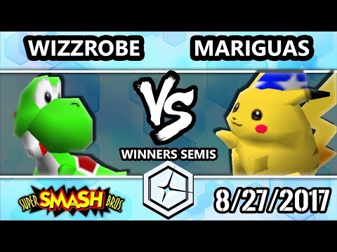 Shine 2017 Smash 64 - Fry's | Wizzrobe (Yoshi) vs Mariguas (Pikachu) - Super Smash Bros. WS