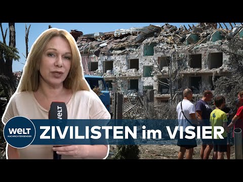 PUTINS KRIEG: Heftige Kämpfe und massive Raketenangriffe auf Zivilisten | WELT Thema