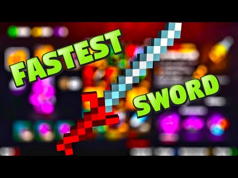 FASTEST SWORD [Minecraft Dungeons] #shorts
