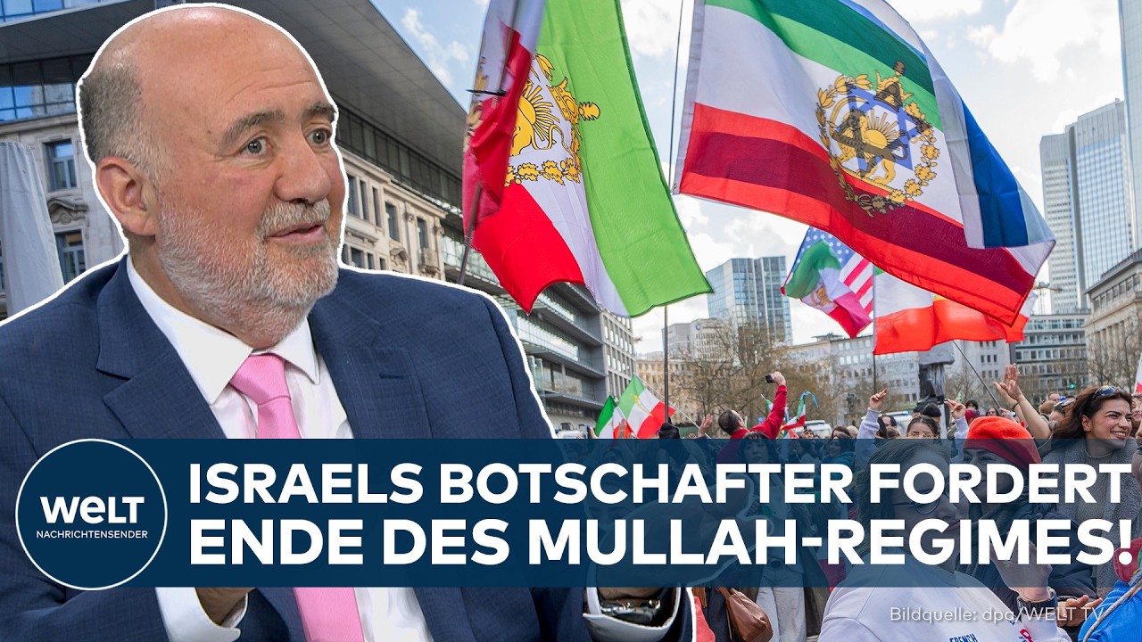 KRIEG GEGEN IRAN: Ron Prosor fordert Ende des Mullah-Regimes und wirbt um deutsche Unterstützung