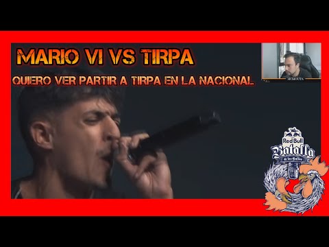 REACCION🤯 TIRPA VS MARIO VI (OCTAVOS) Final Nacional España 2021 | Red Bull Batalla