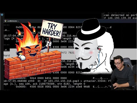 Build a Firewall that tells Hackers to Try Harder