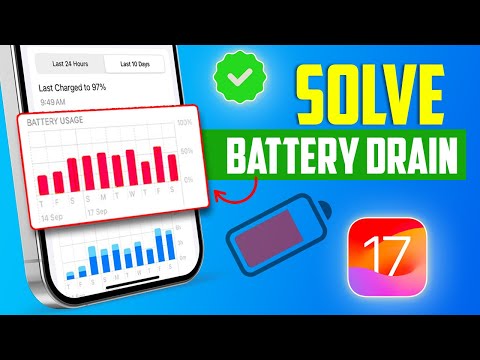 iOS 17 Battery Drain Solved: Easy Fixes and Tips | Fix battery drain issues after update
