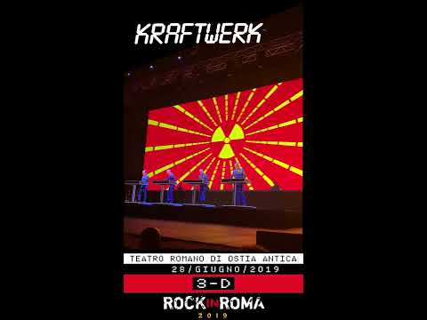 KRAFTWERK - Radioactivity | ROCK IN ROMA 2019 | Teatro Romano Ostia Antica