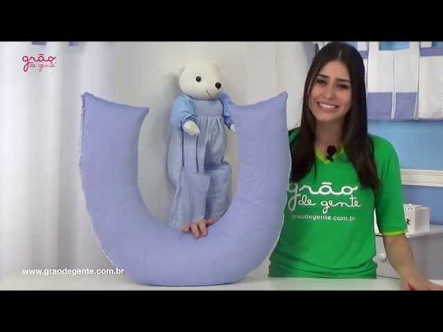 Almofada para Amamentação Sweet Bear Azul | Ref: 47633