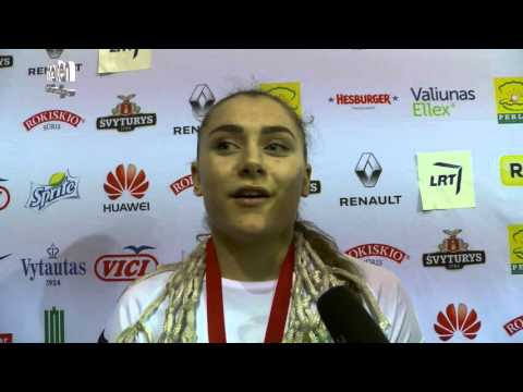 B.Jankauskienės ir K.Serkevičiūtės komentarai po „Akvilės“ krepšinio lygos finalo