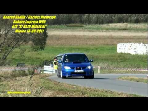 Konrad Sadlik / Dariusz Niemczyk Subaru Impreza WRX - KJS "XI RAJD MIELECKI" Mielec 18-09-2011