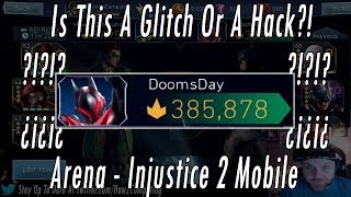 Glitched Or Hacked Arena Account??? Is This A Glitch Or A Hack? – Arena Mode Injustice 2 Mobile Game