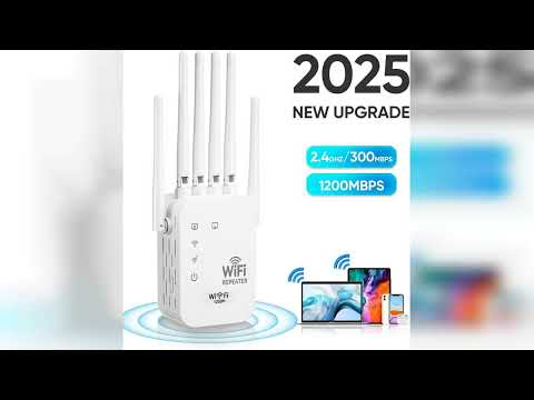 Review: WiFi Extender - 2026 Upgraded (6 Directional Antennas) Signal Intensifier, New Generat...