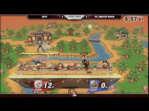 VS Weekly 2/16/17 - Losers Finals - Dath (Robin) vs. Master Raven (Sheik) - Smash 4