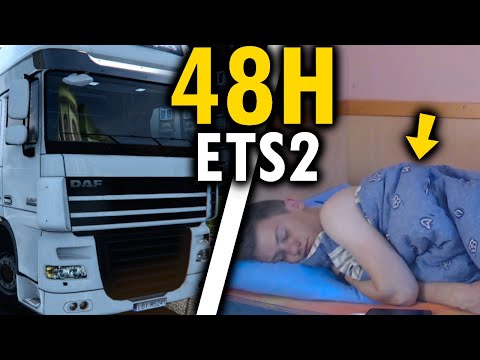 48H in Euro Truck Simulator 2 | WORLD RECORD