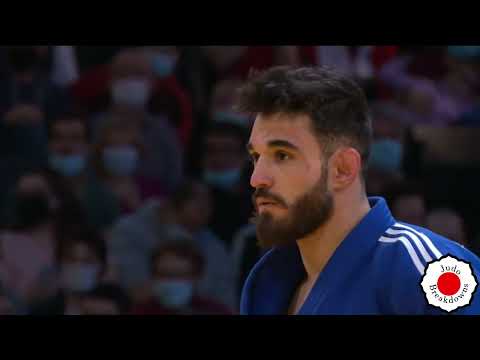Jaba Papinashvili vs. Karamat Huseynov - U60 Mens Judo Grand Slam Paris 2022