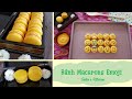 Bánh Macarons Mini Biểu Tượng Cảm Xúc Dễ Thương Macarons Chanh