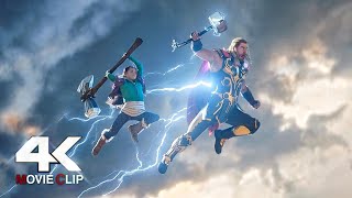 Thor: Love And Thunder Last Scene & Ending - Thor: Love And Thunder [2022] - Thor and Gorr Daughter