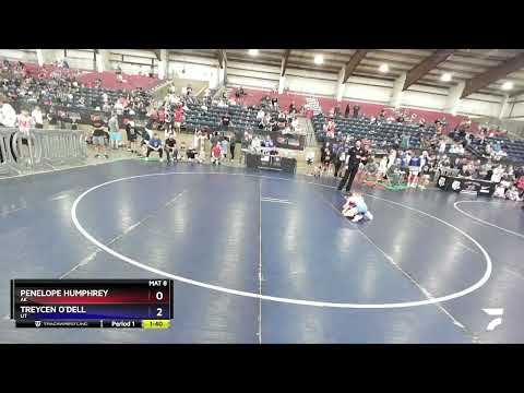 63 Lbs Champ. Round 1 - Penelope Humphrey, AK Vs Treycen O`Dell, UT 0ada