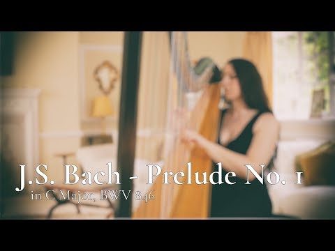 J.S. Bach - Prelude No. 1 in C Major, BWV 846 // Amy Turk, Harp