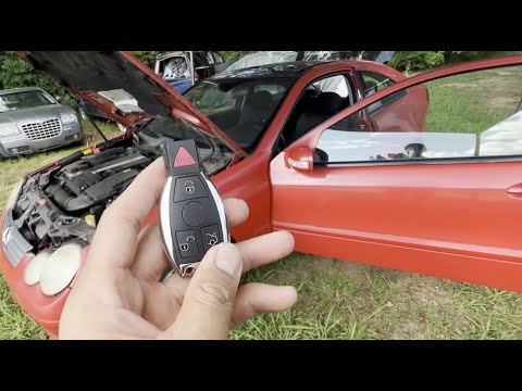 Full Detail on how to program a Benz lost key on 2004 Mercedes c230 Konpressor AKL w/ Autel im508