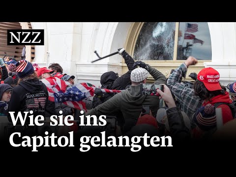 Wie Trump-Anhänger das Capitol stürmten - Eine Analyse