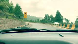 preview picture of video 'Islamabad to muree express  way | Hyperlapse | Abdullah Akseer'