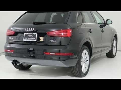 Used 2018 Audi Q3 Silver Spring MD Washington-DC, MD #WS0319