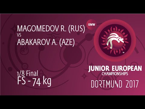 1/8 FS - 74 kg: R. MAGOMEDOV (RUS) df. A. ABAKAROV (AZE), 3-2