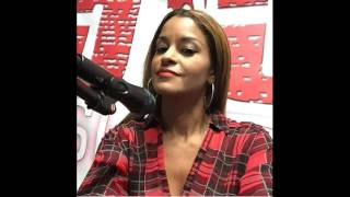 Supermodel #Claudia Jordan ETHERS #RickySmiley &amp; his Morning Show! #ClaudiaJordan